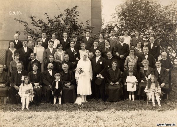 Ritt Jean & Leibenguth Jeanne
Mariage le 02 septembre 1930 Ã  Mertzwiller
Keywords: Ritt Leibenguth