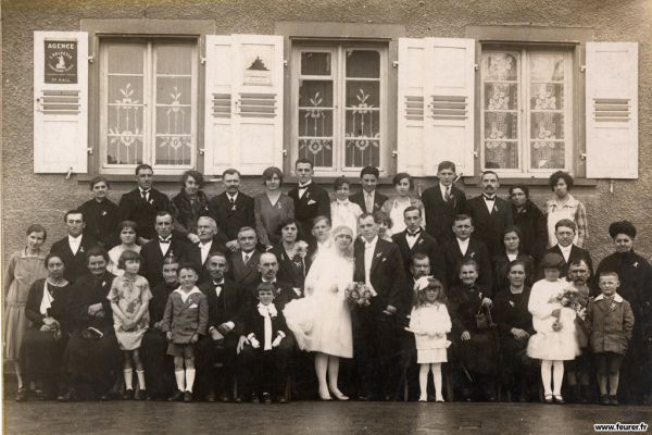 Specht Jeanne & Jaeck EugÃ¨ne
Mariage le 29 avril 1929 Ã  Mertzwiller
Keywords: Specht Jaeck